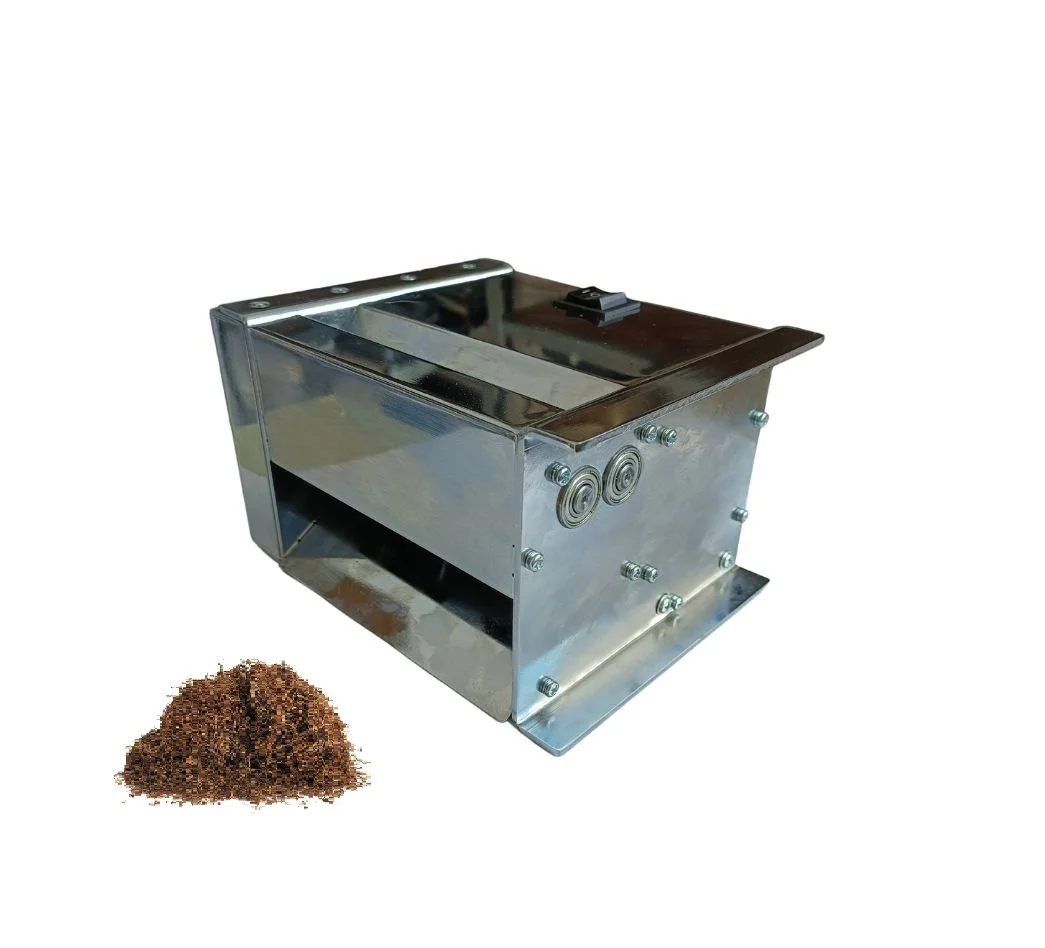New Electric Tobacco Herb Leaf Shredder Machine Buy Tobacco Cutter