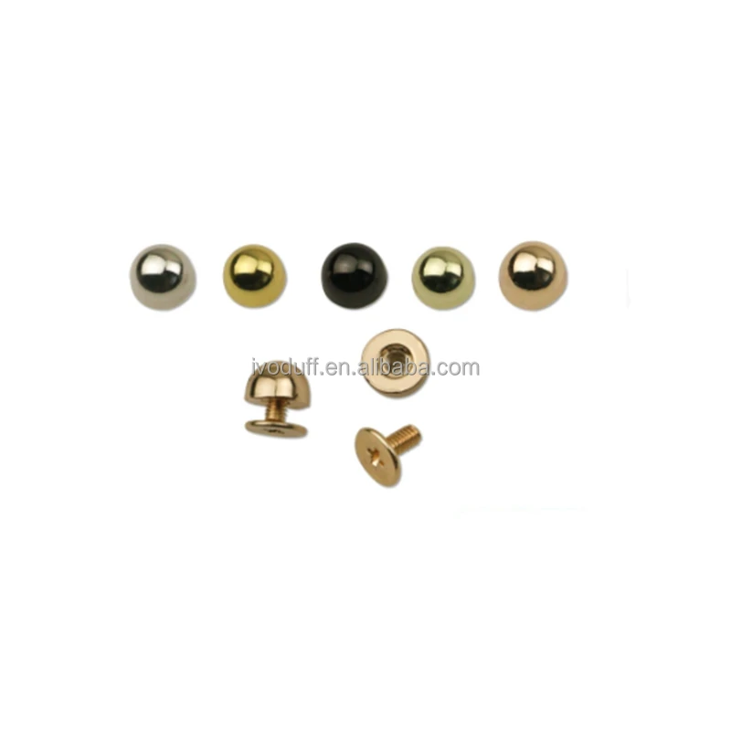 7mm Metal Bag Cone Bottom Feet Mushroom Rivet Screwback Rivet Buy