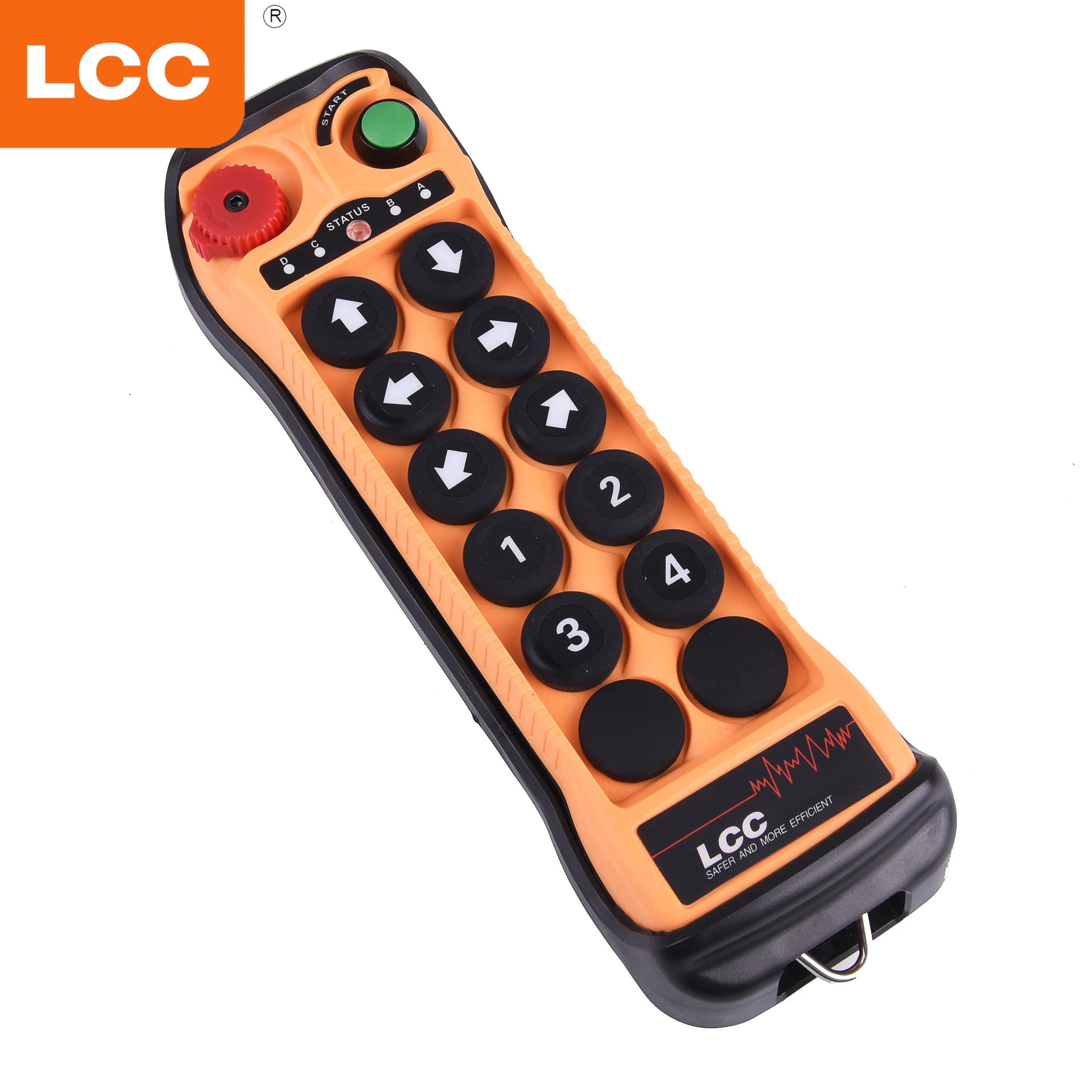 Q1000 Universal 10 Buttons Single Speed Industrial Radio Wireless Winch Radio Remote Controls