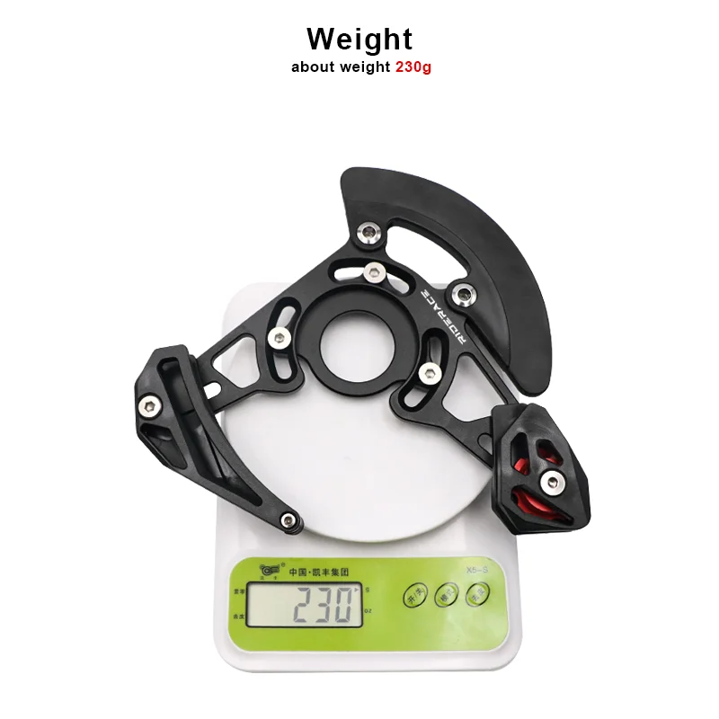 RIDERACE Mountain Bike Pulley Chains Stabilizer MTB ISCG05 Chain Guide BB Mount DH 32-38T Chaining Protector Plate Bicycle CG04