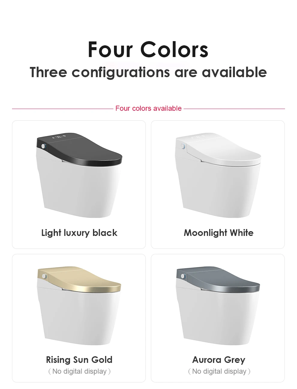 product auto open sensor flush automatic ceramic one piece toilet bowl intelligent electric toilet bidet bathroom smart toilet-16