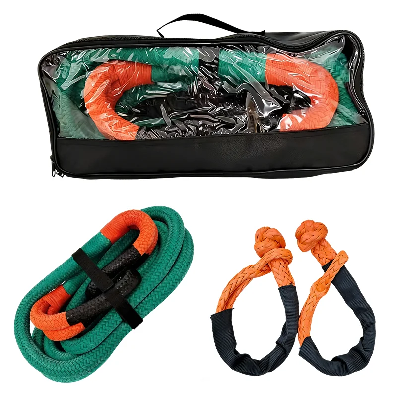 High-quality Nylon Heavy-duty Power Recovery Towing Rope Kit, Suitable for Off-road Truck Tractor Power Ropes