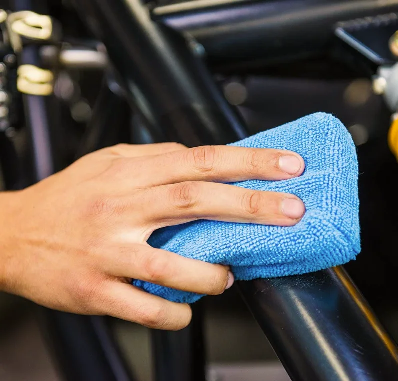 Воск Губка пены коврик блок из махровой ткани микрофибры воск губки аппликатора губка для мойки автомобиля полировка очистки