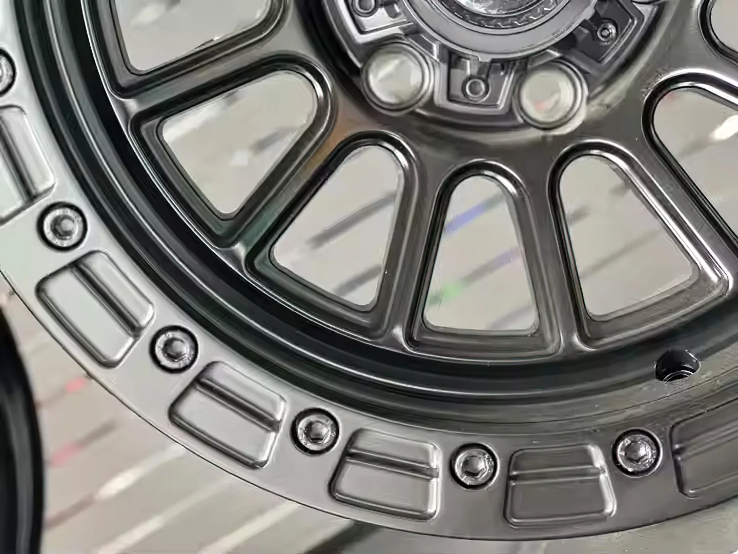 XL Brushed Chrome Alloy Custom Wheels 18 20 22 24 26 Inch Car Rim Forged Wheels Pickup Truck Suv off Road Wheels - Image 5