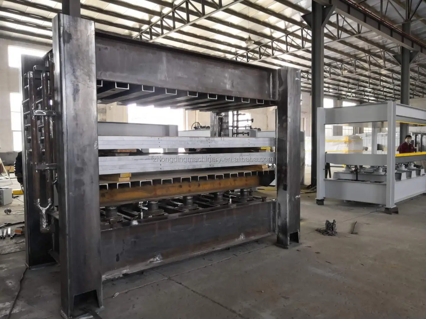 Flush Door Mdf Hydraulic Hot Press Machine Plywood Hot Press Machine