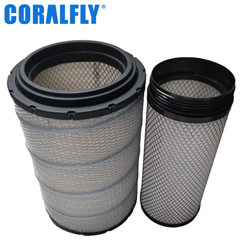 Engine Truck Parts Filters k2841 Air Filter For weichai air filter 