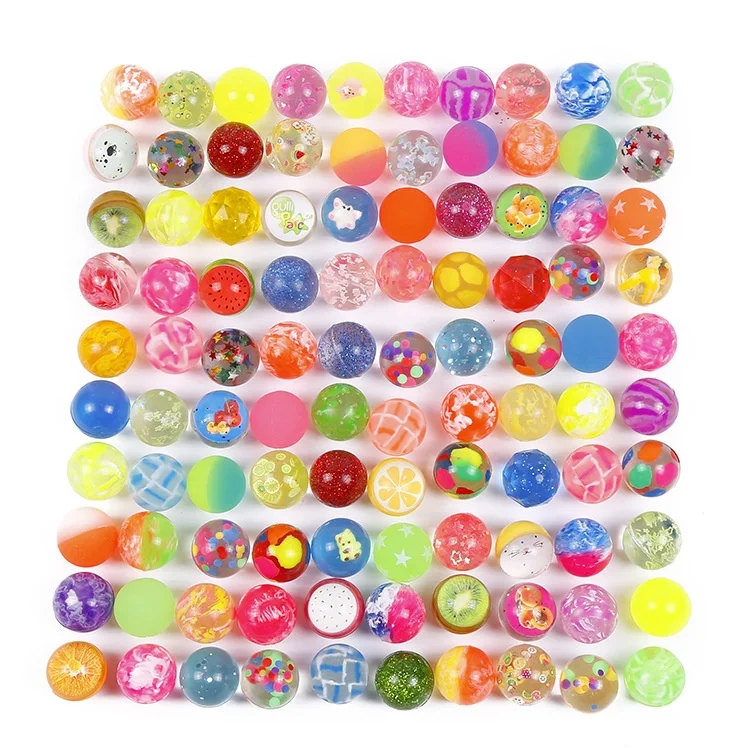 Bulk Rubber Bouncy Balls Kids Toy Colorful Bouncy Balls Bolas De Goma
