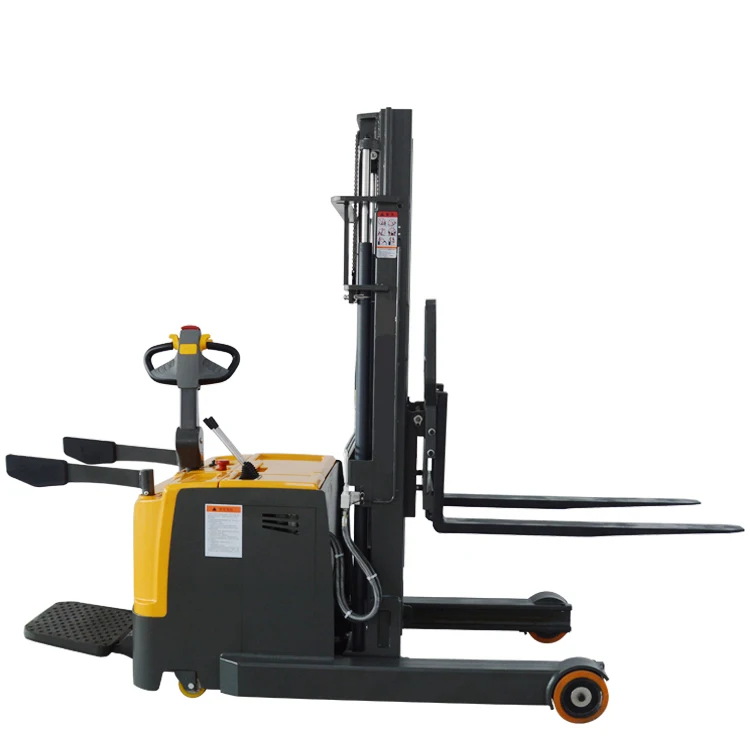 Load Capacity 2000 kg Forklift Counterbalanced Electric Reach Stacker DIDING Brand