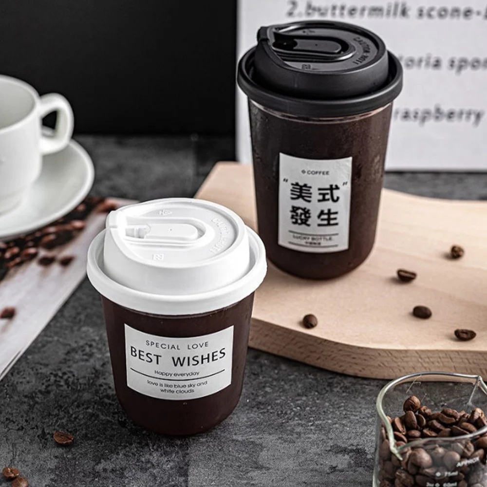 16oz 500ml 24oz 700ml Bubble Boba Tea U Shape Pp Cup Disposable Logo ...