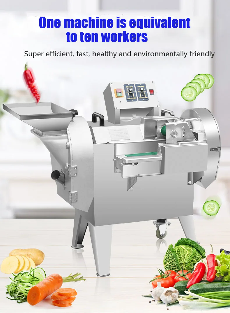 Industrial Vegetable Cutter (double function)