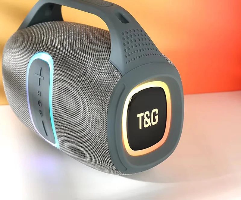 T&G TG-674 ポータブルBluetoothスピーカー 大容量バッテリー/FM機能付き
