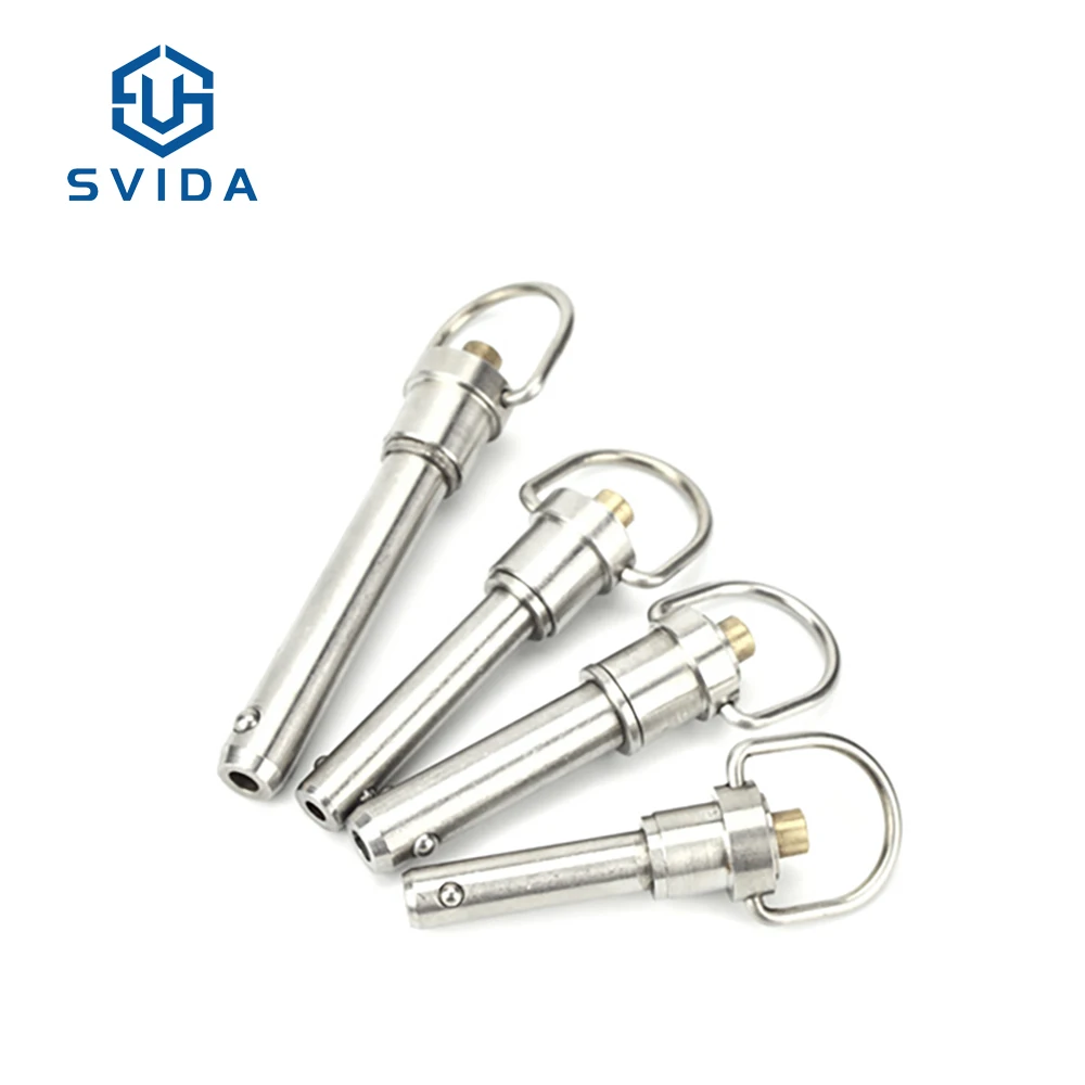 Locking Quick Release Pins In Stock Metric 5mm 6mm 8mm Knob Grip Super