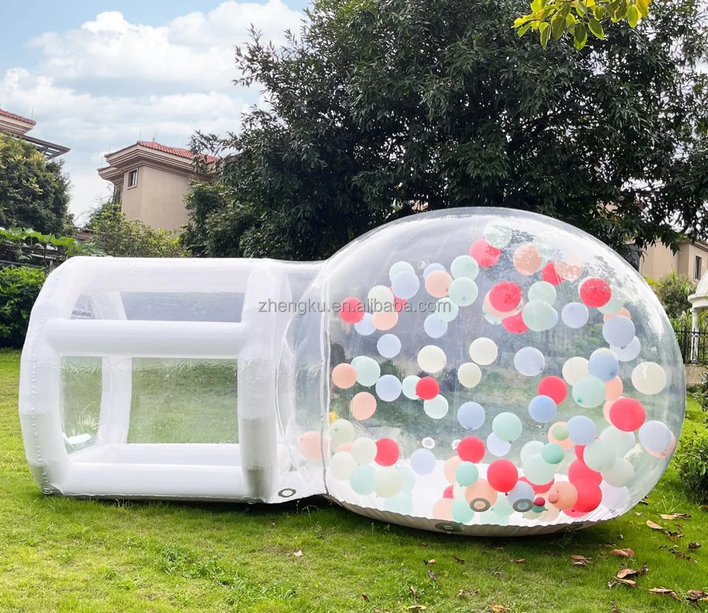 Popular 3m Bubble Dome House Blow Up Balloon Inflatable Dome Tent Camping For Party And Events