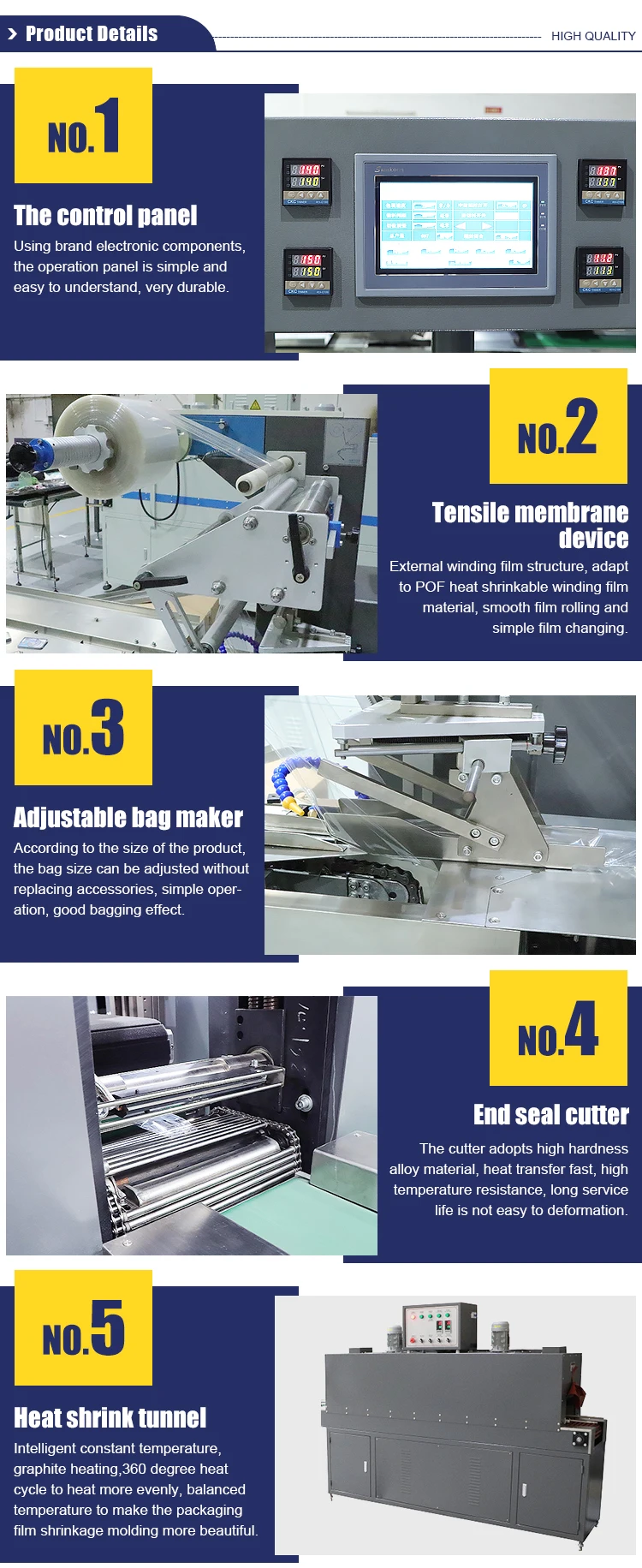 Automatic Feeder Single Spoon Shrink Wrapping Packaging Machine Packing Machine for Disposable Individual Plastic Cutlery