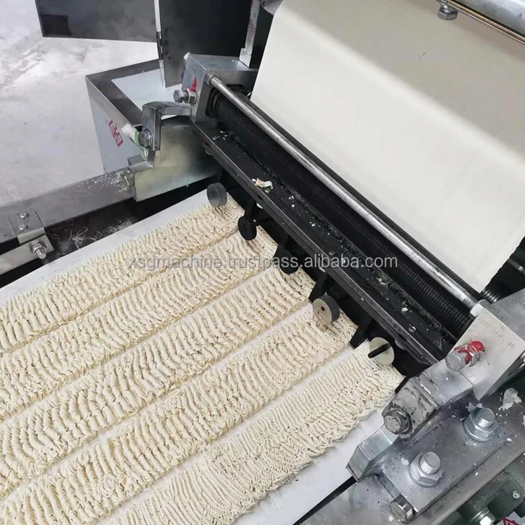 Instant Noodles Making Machines With Make the Recipe for Small Businesses Instant Noodles Production Line
