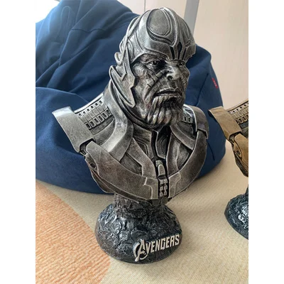 Avengers 4 Thanos Bust - 36cm Hand-Made Resin Craft Model