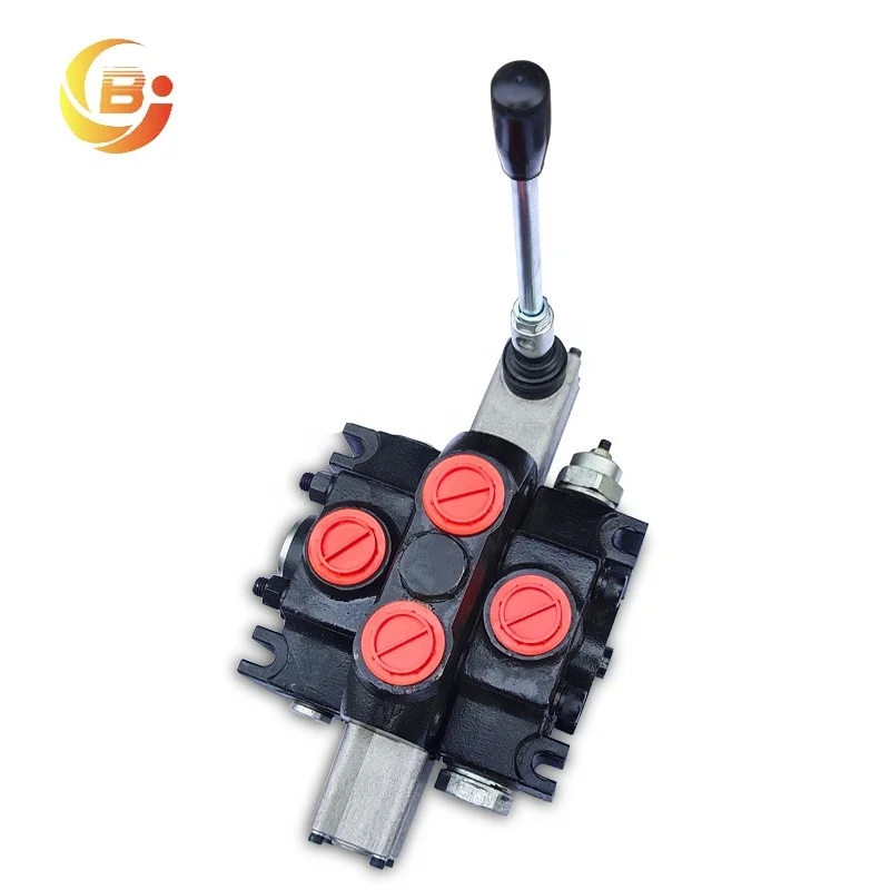1 Spool Sectional Operated DCV100 Remote Joystick Manual Control Hydraulic Directional Valve for Front Loader