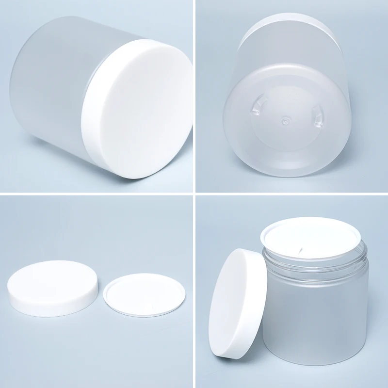 Large Capacity Hair Product Bottle Free Sample Skincare Containers Cream Jar Packaging
