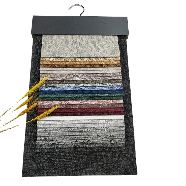 260 Gsm Home Decoration Linen Fabric Covering Sofa Price Per Meter