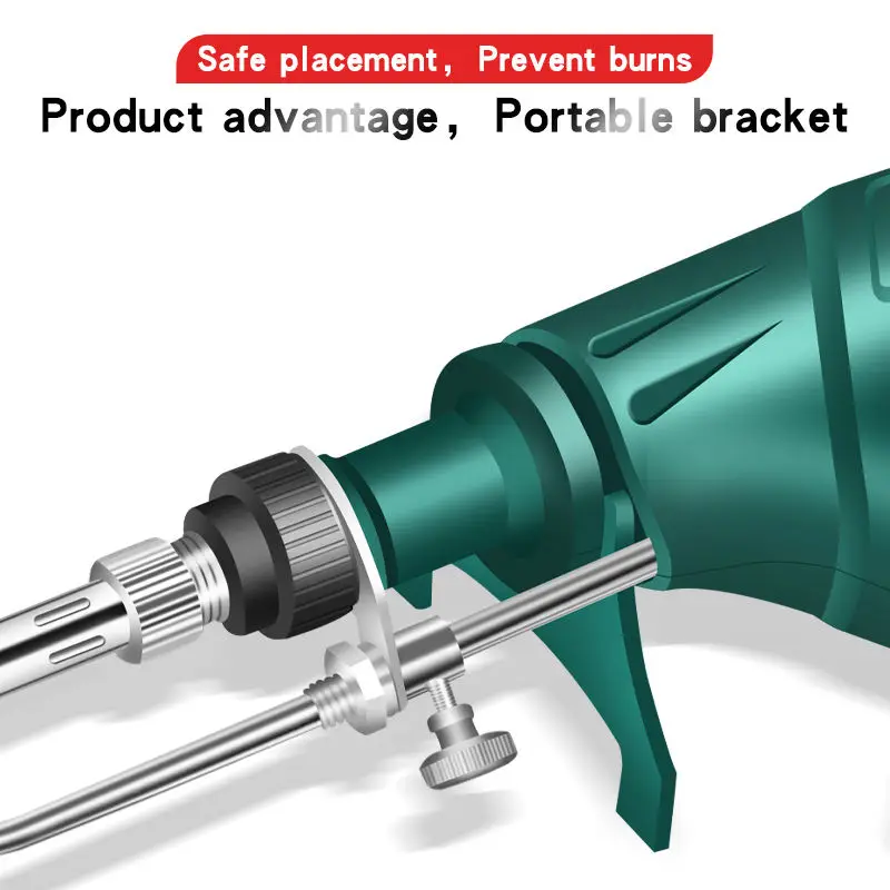 Soldering Iron Kit 60W Electronics Manual Soldering Gun Automatically Send Tin Gun Circuit Board Repair Tool