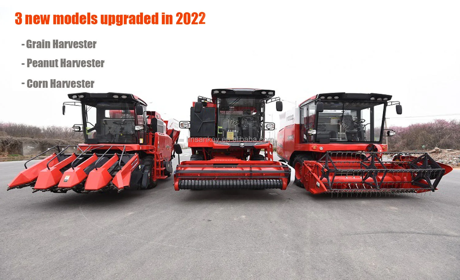 Factory Sales of Peanut Combine Harvesters