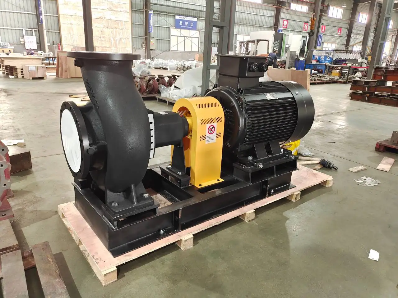 Factory Direct Sale Single Stage End Suction Electric Centrifugal Pump 15 kw Water Pump Centrifugal High Head 60 m