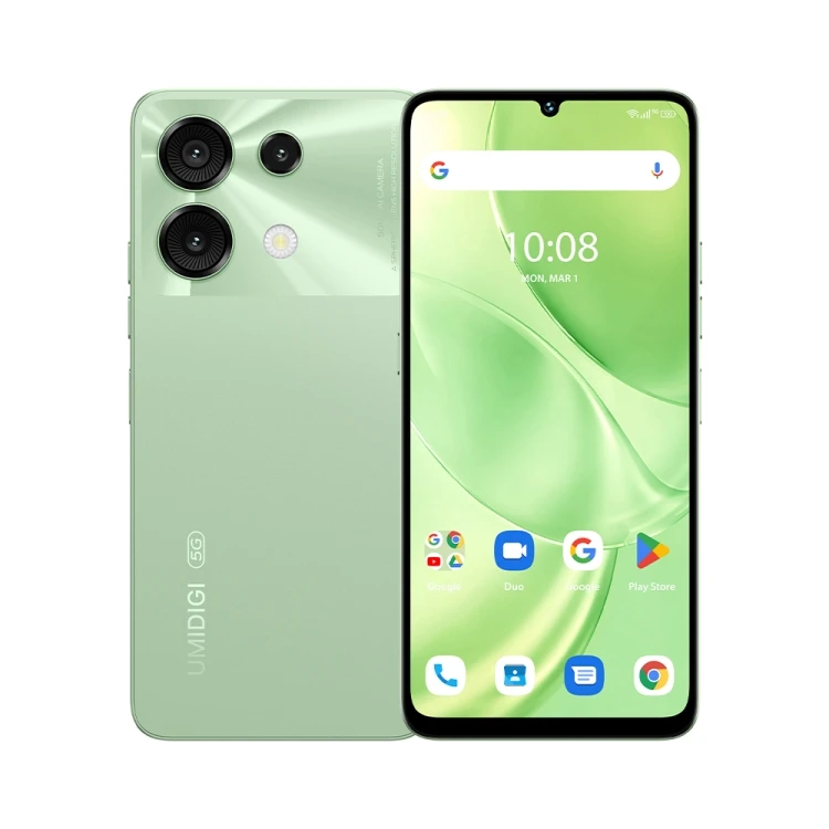 Novo Lançamento UMIDIGI G9 Smartphone 5G 6+128GB Telefone Móvel 4G