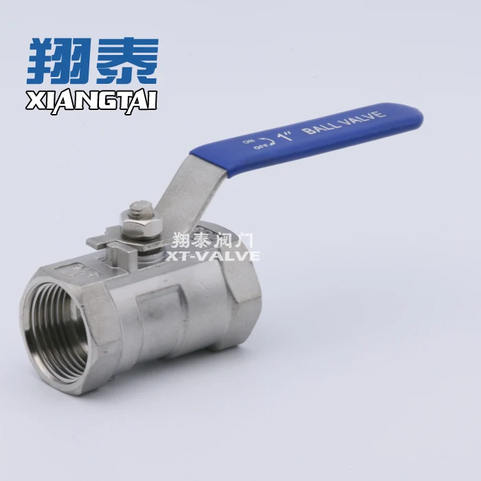 One Piece Ball Valve Stainless Steel Manual On/off Butterfly Handle ...