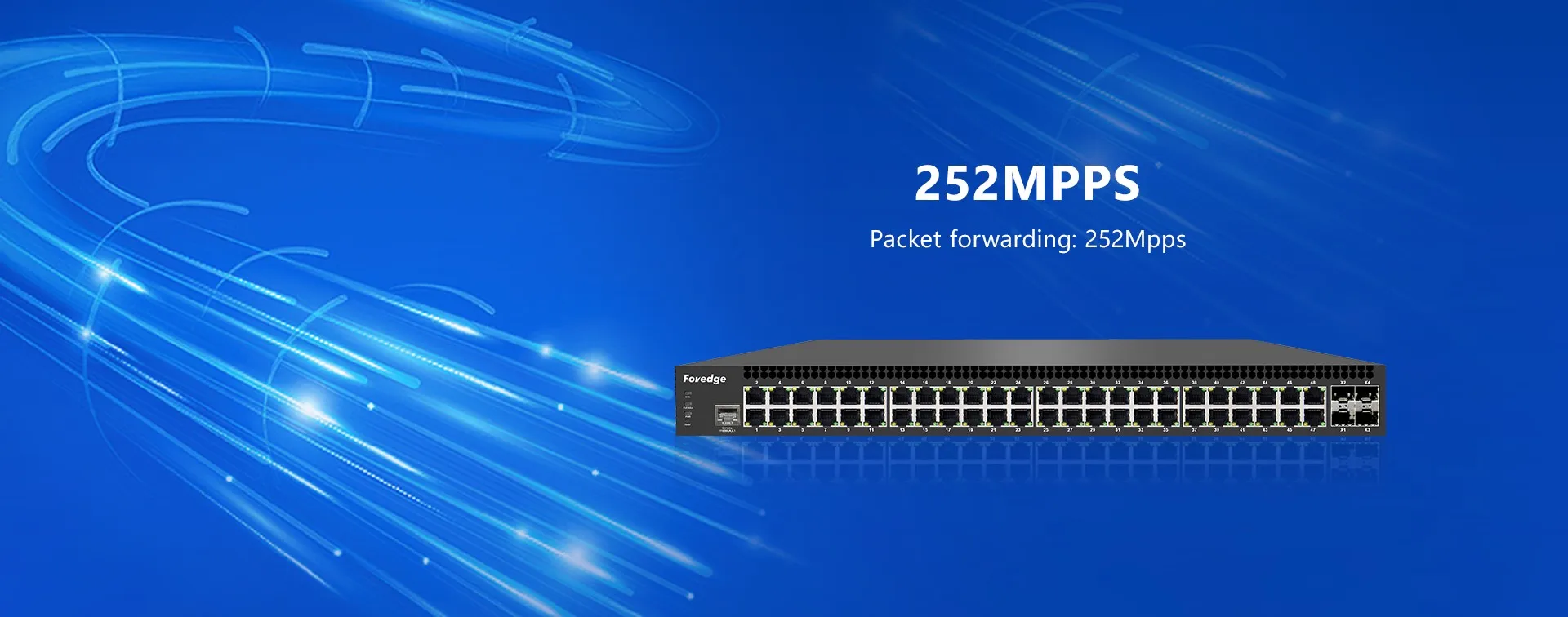 S5700-48GP-4TFR 48 Port Gigabit PoE+ Managed Switch with 4 SFP 10G Uplinks and L3 Routing QoS Support