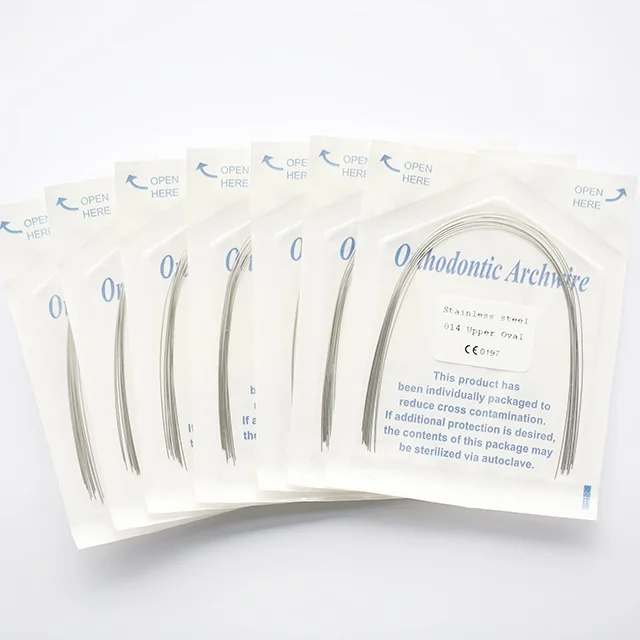 
Супер эластичный ортодонтический стоматологический нити-провод, стоматологический материал, ортодонтическая проволока для стоматологического кронштейна 