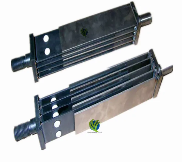 Iridium Oxide Coated Titanium Anode Cathode Plate for Chlorine-Generator Sodium Hypochlorite Custom Cutting Welding Bending