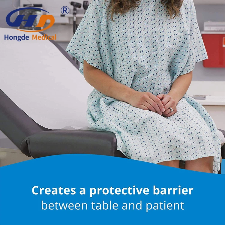 Factory Wholesale Disposable Sheet Roll for Hospital Use Surgical Bed Examination Crepe Paper