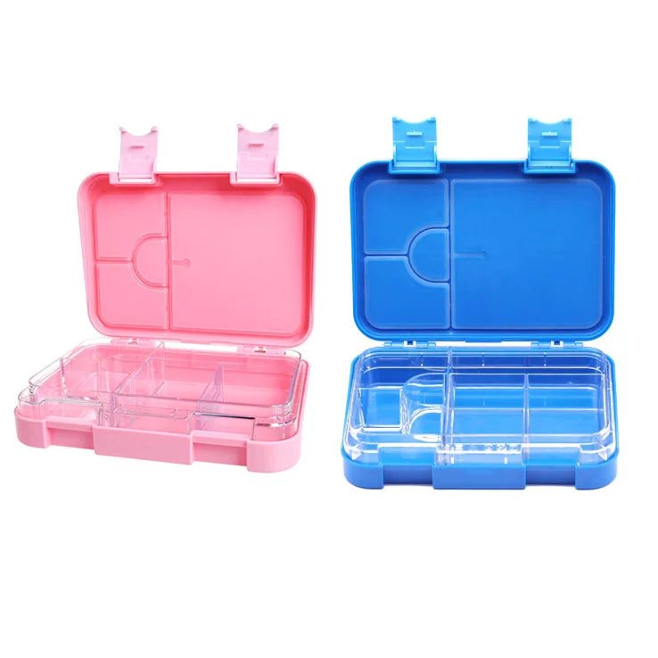2025 Cartoon Bento Lunch Box for Kids School Custom Color and Logo Tritan Bento Boxes Kid Dinning