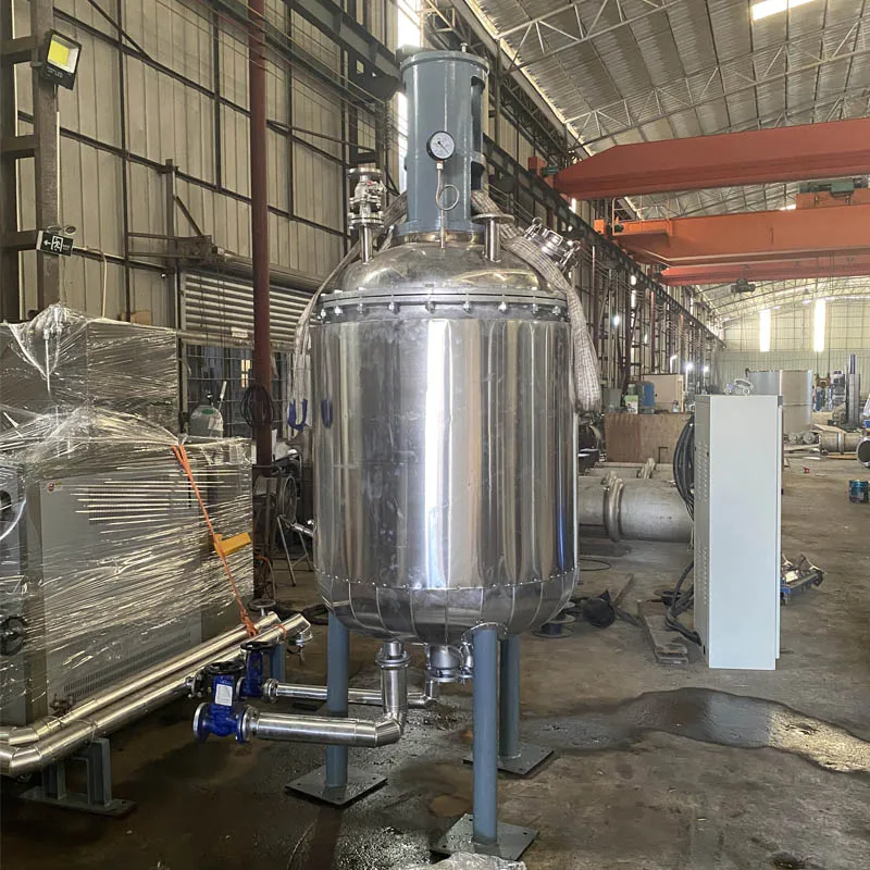 Reactor Cstr 100000L Hot Melt Adhesive Production Line Chemical Reactor With Agitator
