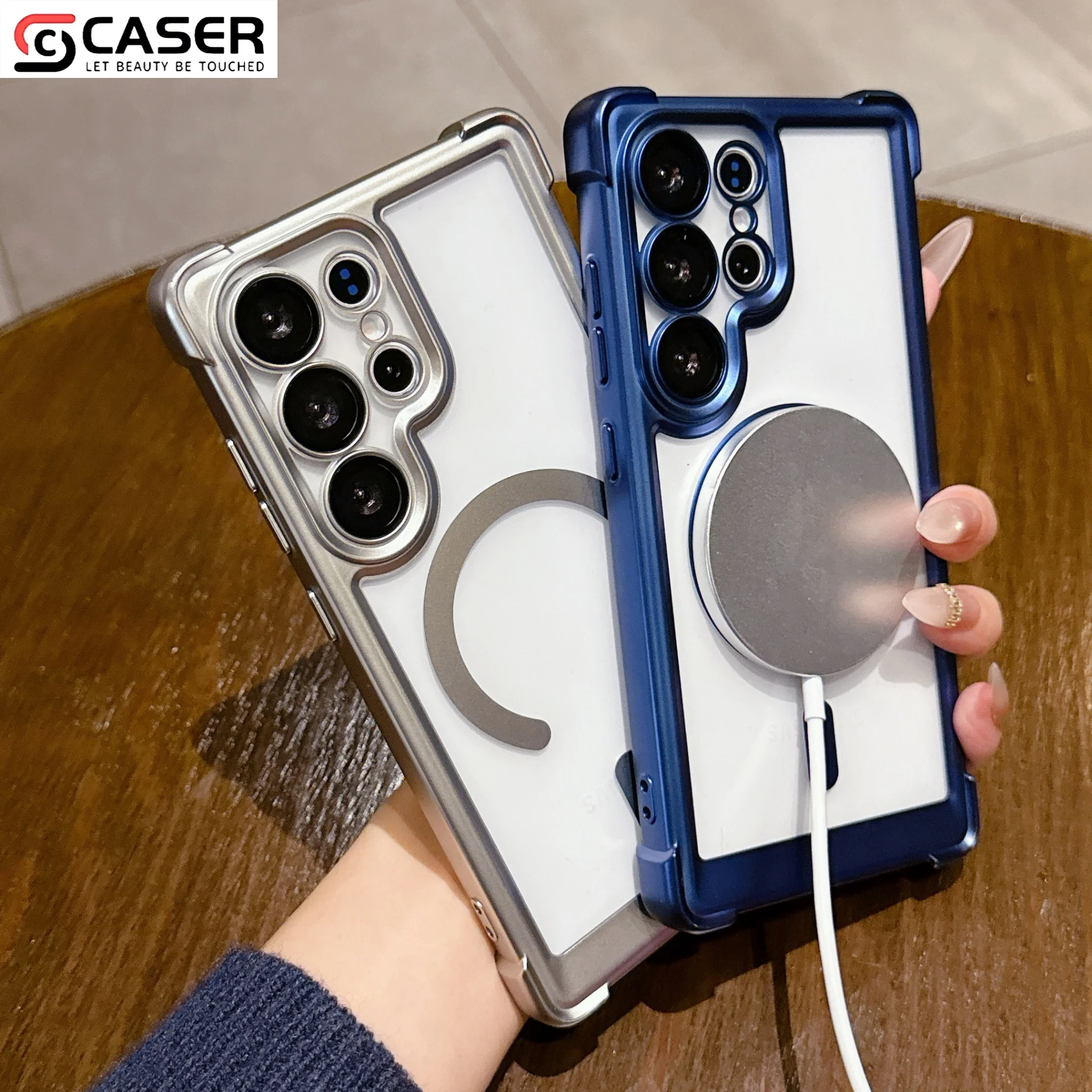 Magnetic Wireless Charging Case for Samsung 26/25/24
