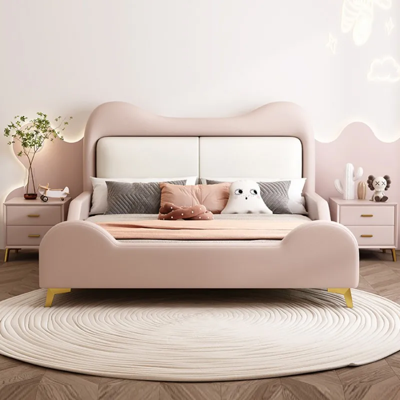 Modern Children Bear Design Bed Kids Lovely Single Kids Beds Bedroom ...