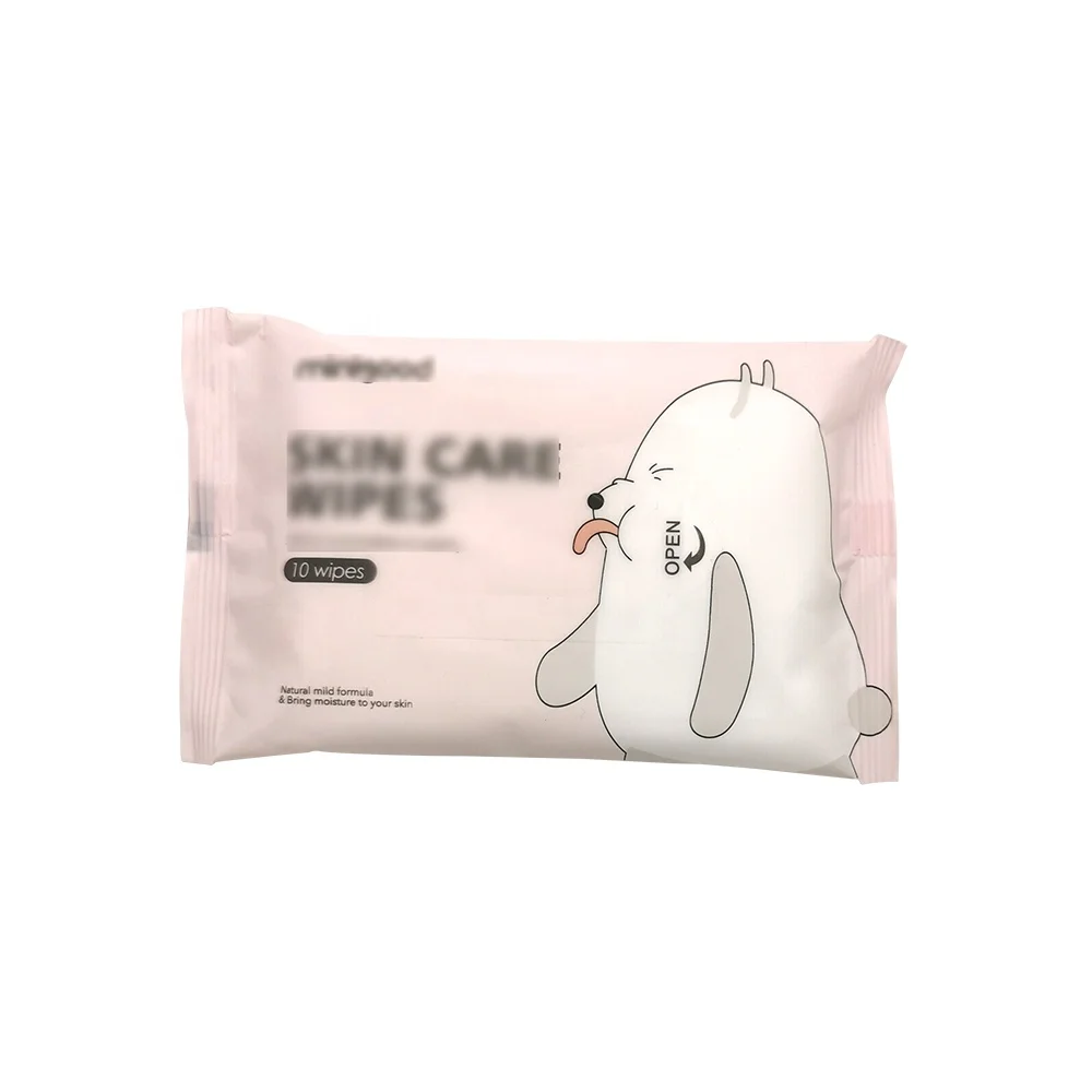 Daily cleansing wipes skin care wet wipes 10 peças