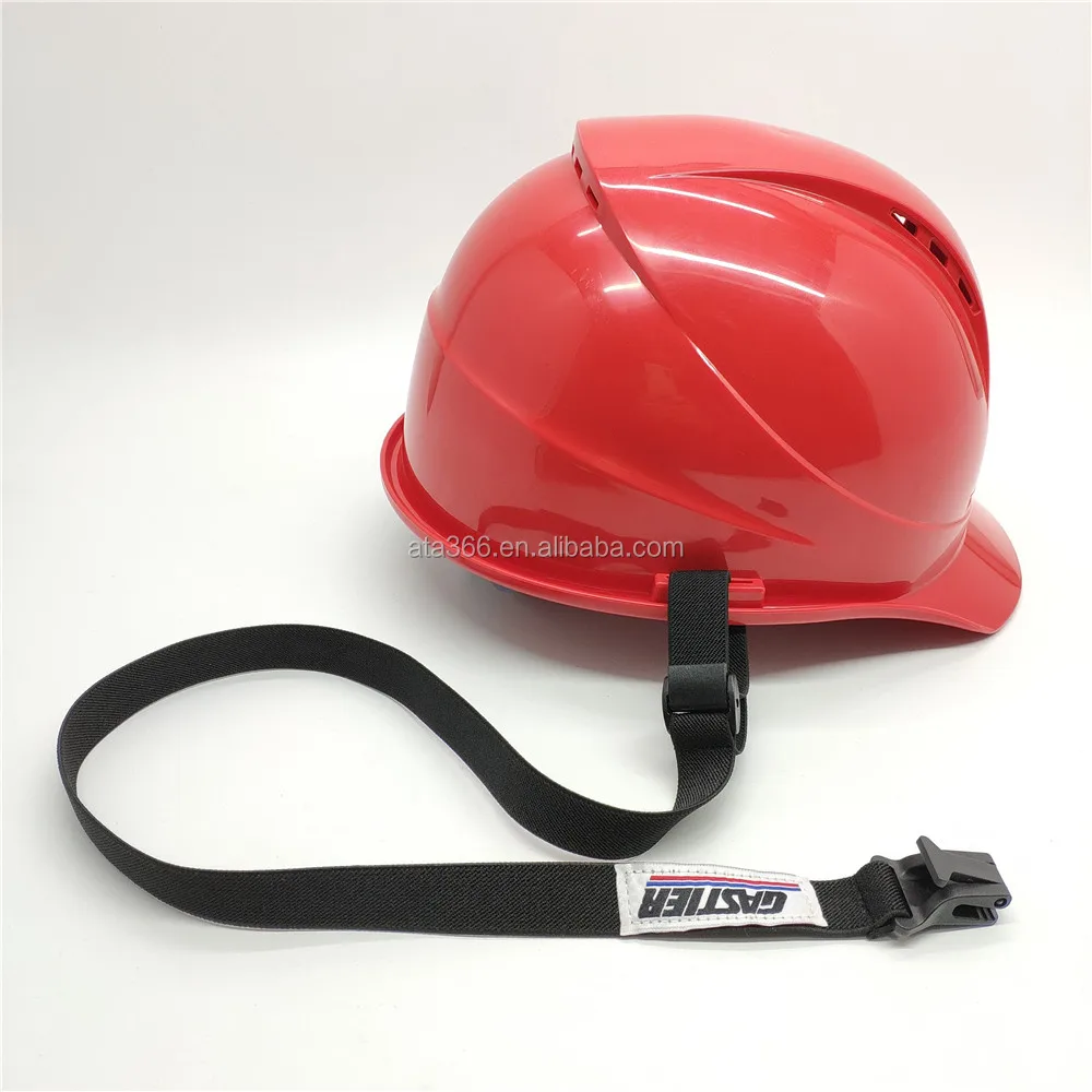 사용자 정의 로고 조정 가능한 건설/라인 맨/타워 클라이머 안전 헬멧 번지 테더 랜야드 개인화 된 하드 햇 테더 코드