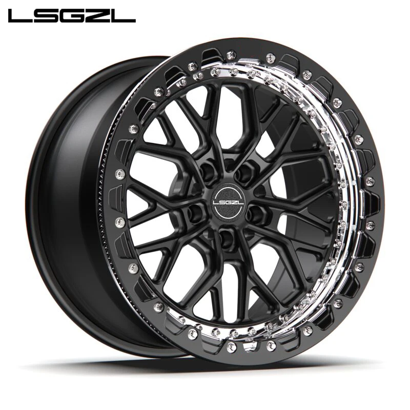 Custom Beadlock Atv Utv Alloy Wheels 5x120 5x112 5x114.3 For Sale Passenger Car Forged