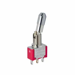 5-Pack SH T8011-LKB Locking Lever DPDT Mini Toggle Switches - ON-ON 2-Position, 5A Rating 9 thumbnail image