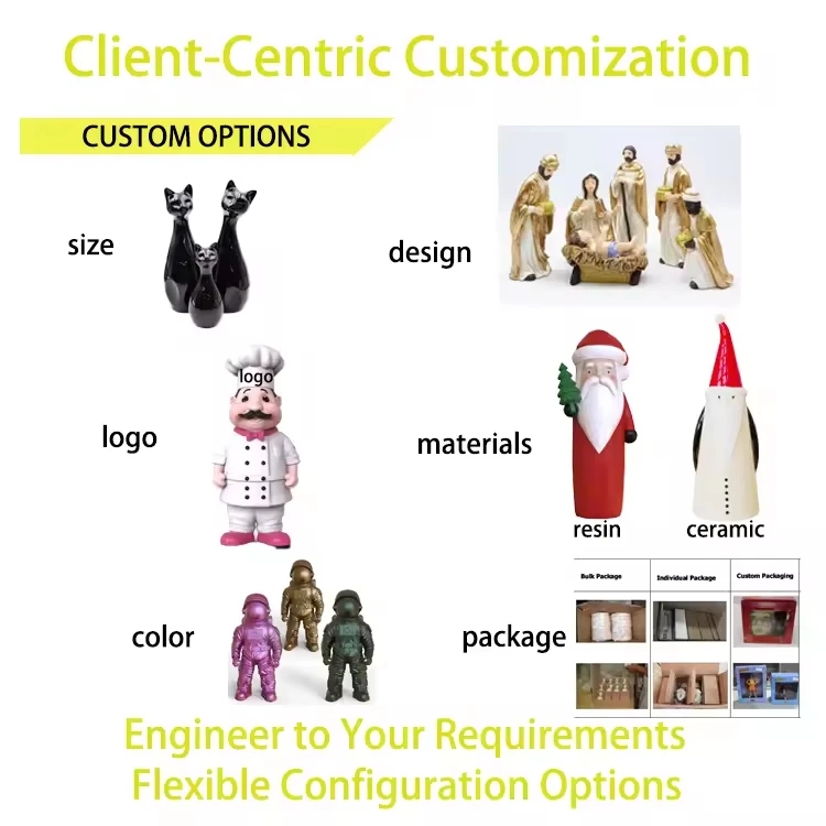 Custom Realistic Modern Statutte Resin 3D Man Figurine Miniature People Figurine Polyresin People Action Figurine for Kids Craft