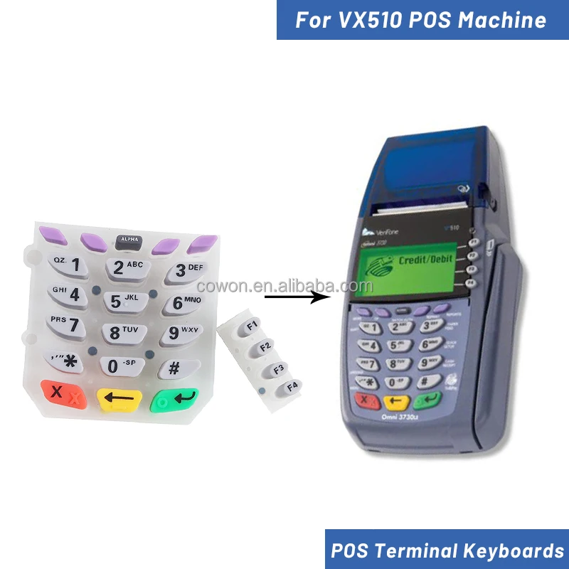 product wholesale vx680 vx675 vx520 v240m sp30 s920 s800 main keypad keyboard pos machine payment number keypad for pax verifone pos-13