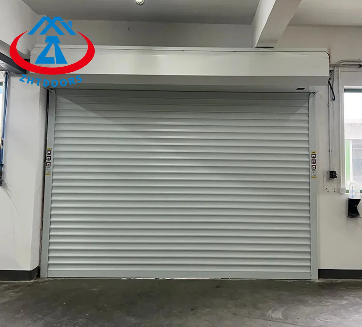 ZHTDOORS Portable Automatic Standard Roller Shutter Door Gates Vertical