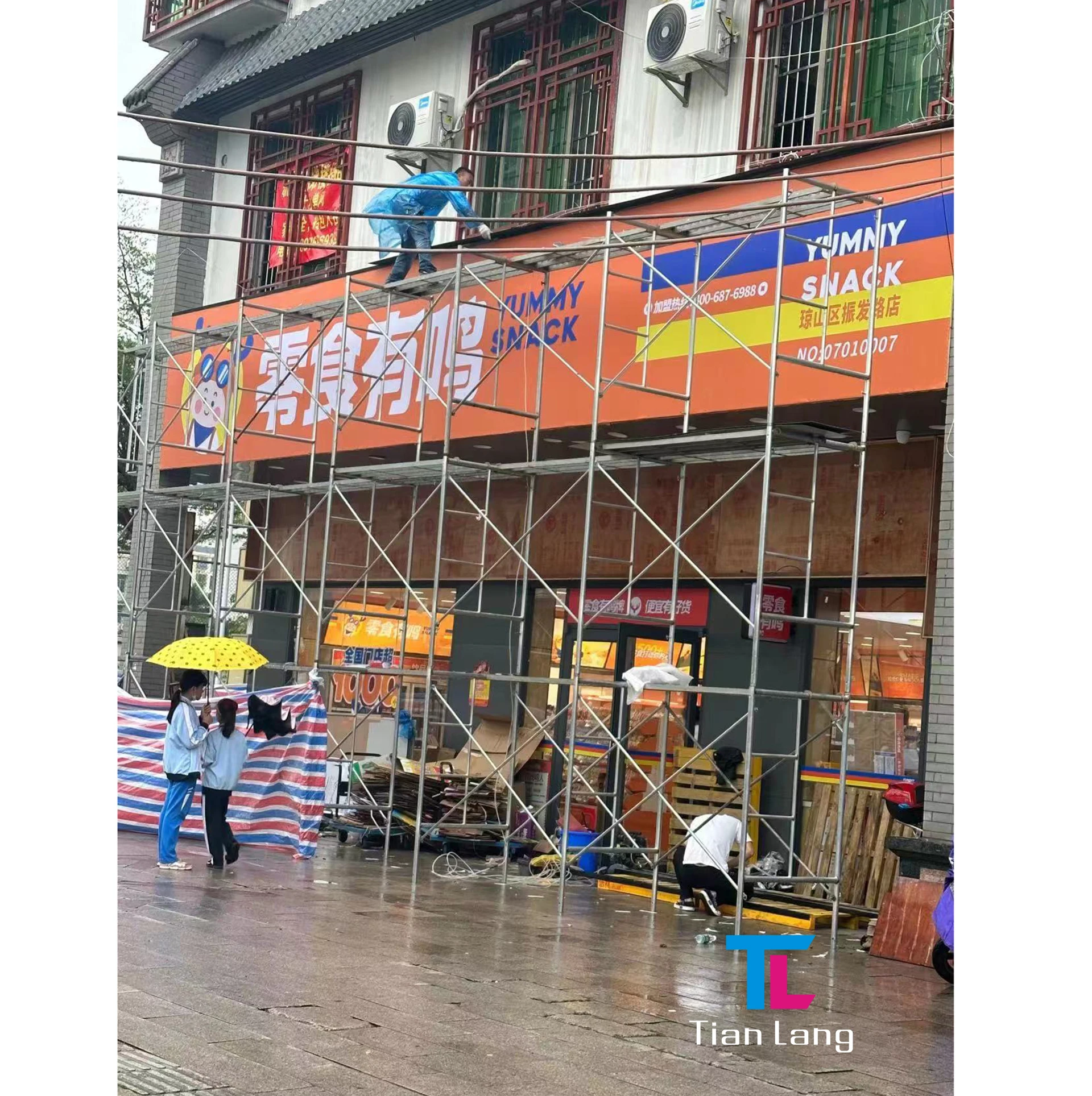 Išorinis vandensneprotingas reklaminis šviesinės raudonos dėklas su aliuminio spustelėjimo rėmelio plakatų rėmeliais Didysis projektas Fono šviesinės raudonos dėklas