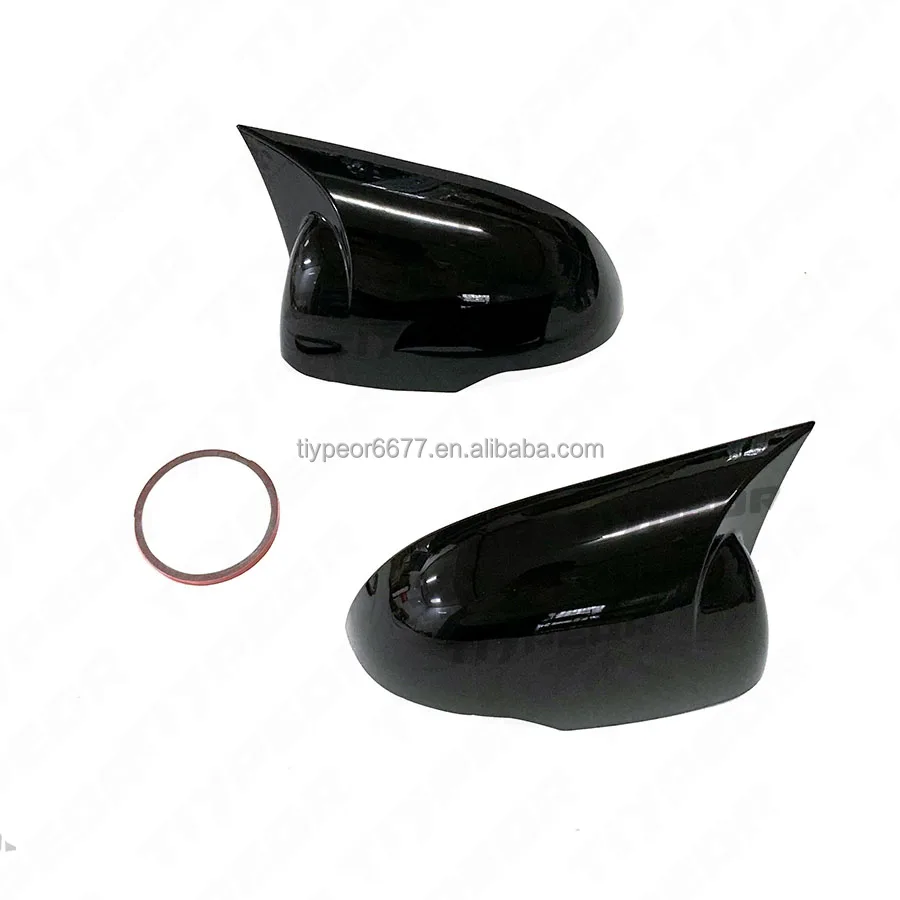 product for hyundai i20 2014 2018 abs plastic bat style wing mirror covers caps rearview mirror case cover accessory-4