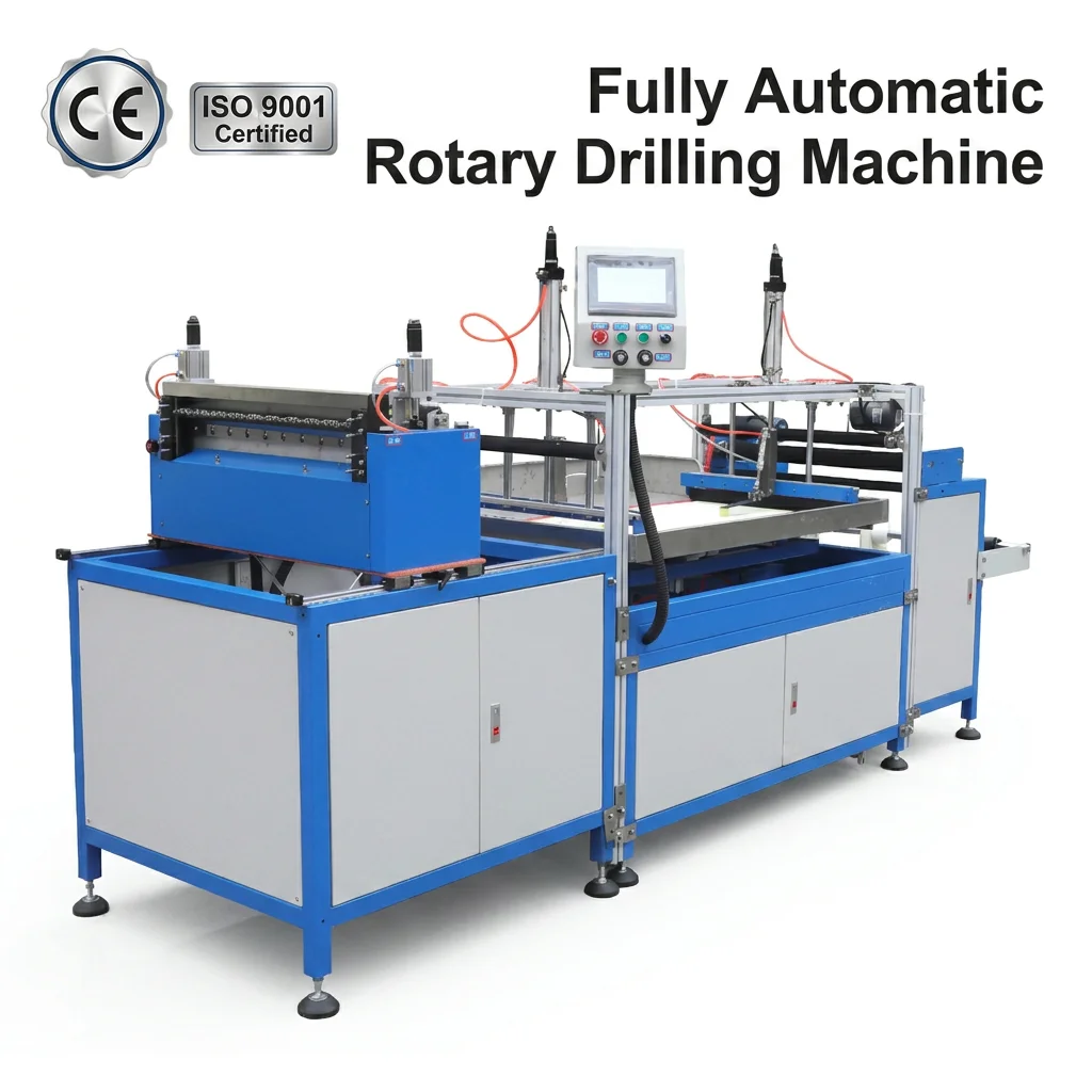 New Fast Fully Automatic Single-Color Rotary Binding Machine All-in-One Rhinestone Setting for Garment Shoes Bags 2200W