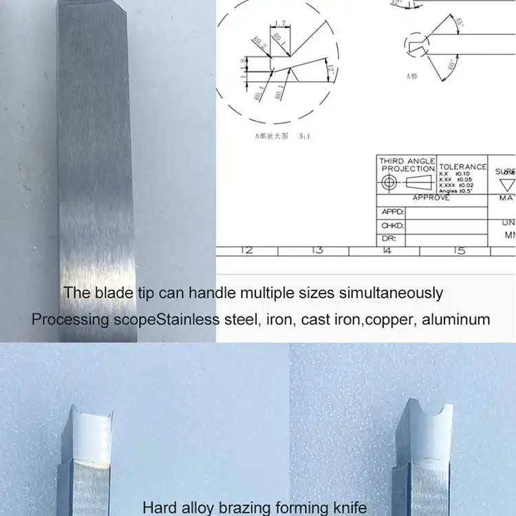 Factory Wholesale Customized Tungsten Carbide Turning Tools CNC Lathe Tools for Metal & Car Cutting Molds & Machines