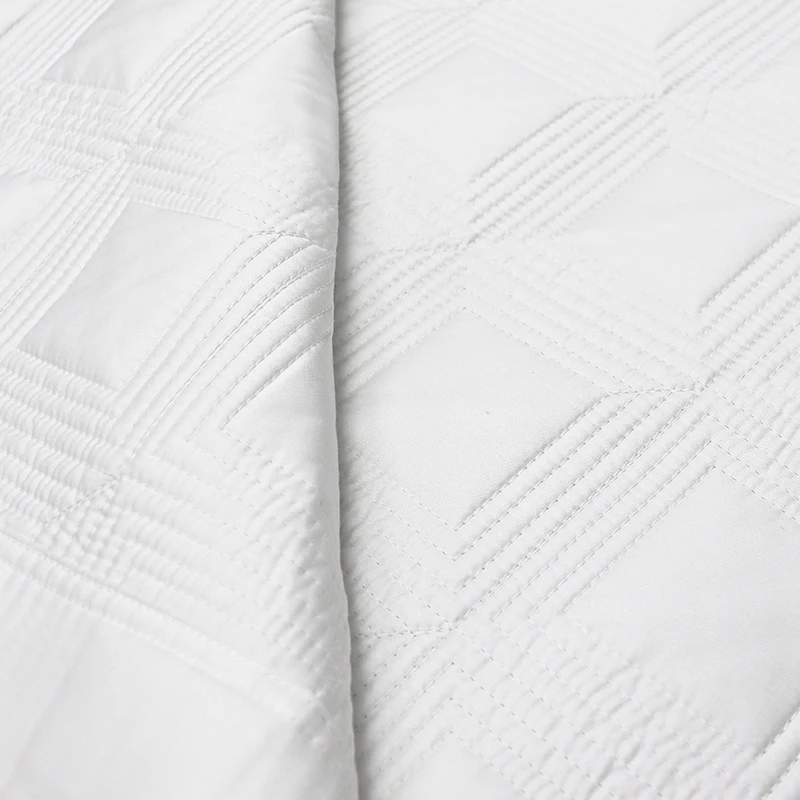 Изготовленные на заказ одеяла размера «King-Size» постельное белье бархатное роскошное Двойное Счастье 100% вафельное стеганое бамбуковое покрывало