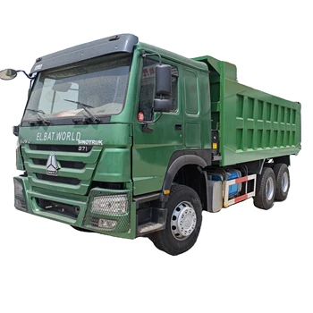 Redesign 6x4 Weichai Engine Diesel Fuel Manual Transmission 10-Wheel Heavy Duty Dump Truck Left Hand Used Overseas Service