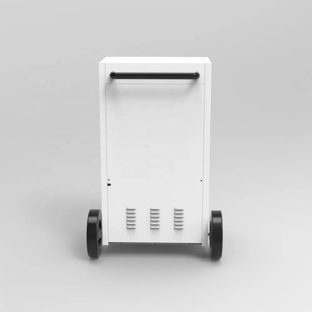 Large Capacity 158L Garage Factory Commercial Industrial Indoor Pool Dehumidifier with Big Wheels